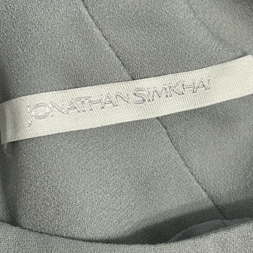 Jonathan Simkhai Light Gray Backless Dress small - Picture 4 of 6